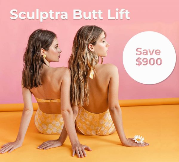 Sculptra Butt Lift two girls in bathing suits